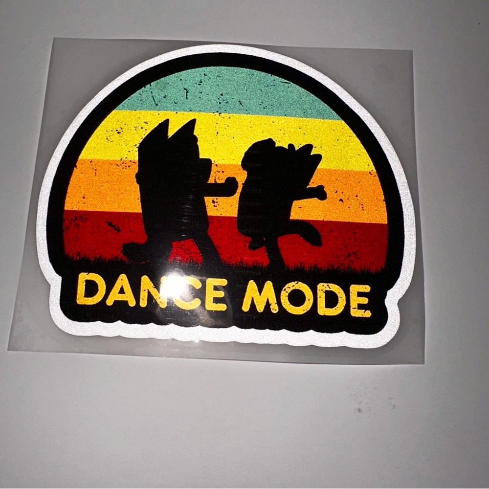 *Free With Purchase* Bluey Dance Mode Sticker